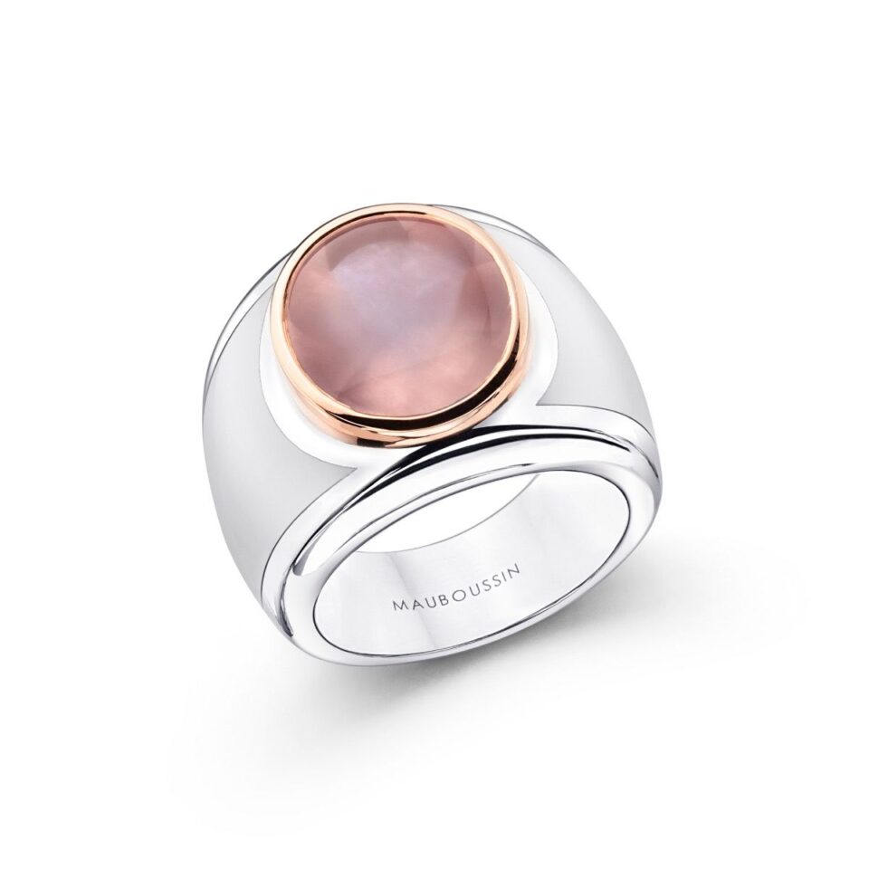Anel Un Maharaja à Paris Quartz Rosa